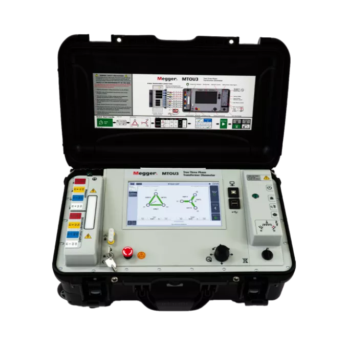 Megger MTOU3 Three-Phase Winding Resistance Ohmmeter