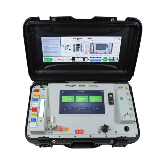 Megger TAU3 True Three-Phase Transformer Winding Analyser