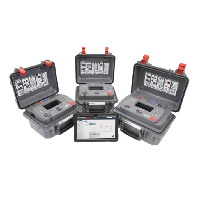 Megger Advanced 5 kV, 10 kV and 15 kV Insulation Resistance Testers