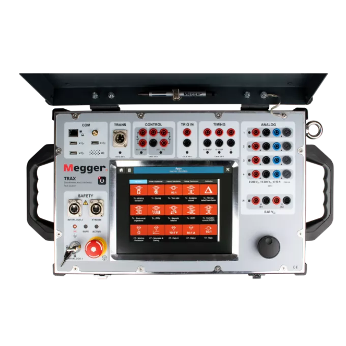 Megger TRAX Multifunction Transformer and Substation Test System