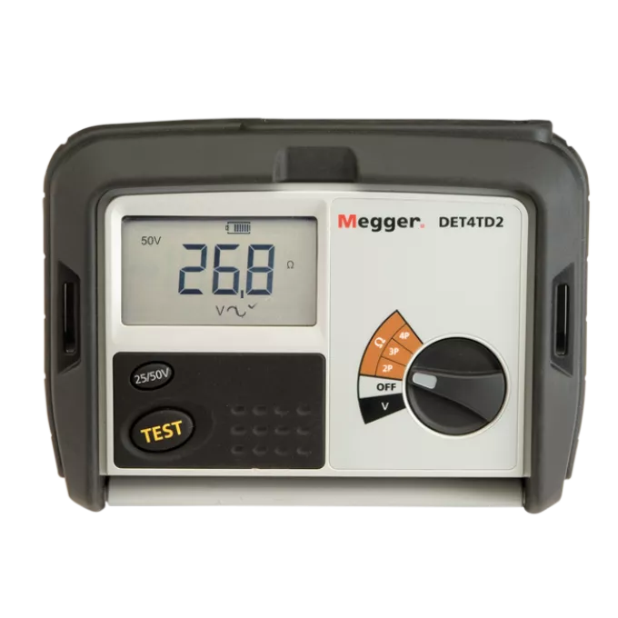 Megger DET4 Series Four-Terminal Earth/Ground Resistance Testers